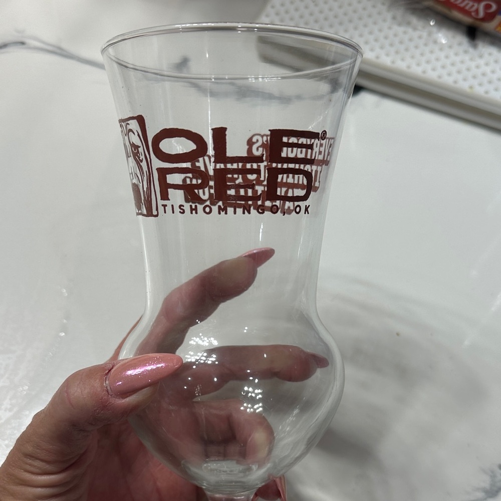Ole Red Glass